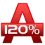Alcohol 120% Алкохол 120% — логотип